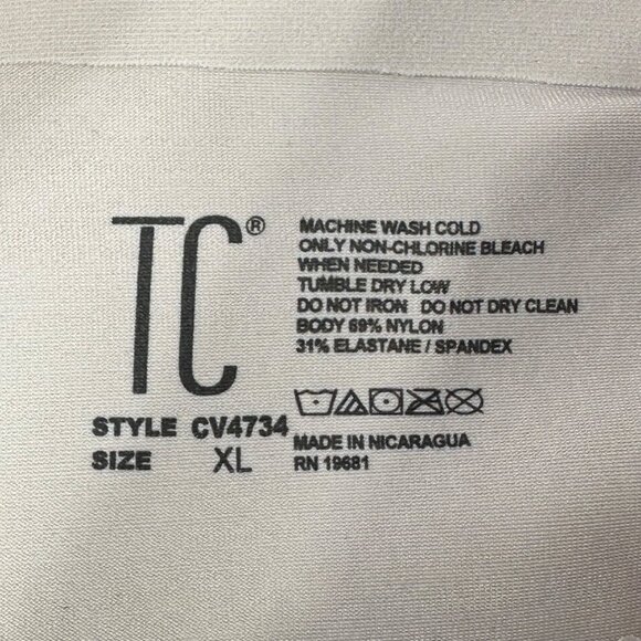 TC Total Control Size XL Shapewear Thong High-Waist Moderate Control Beige New - Picture 6 of 10